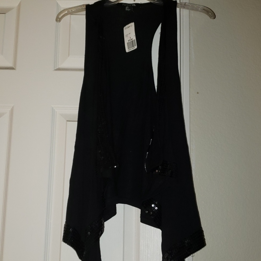 Forever 21 sequin vest
